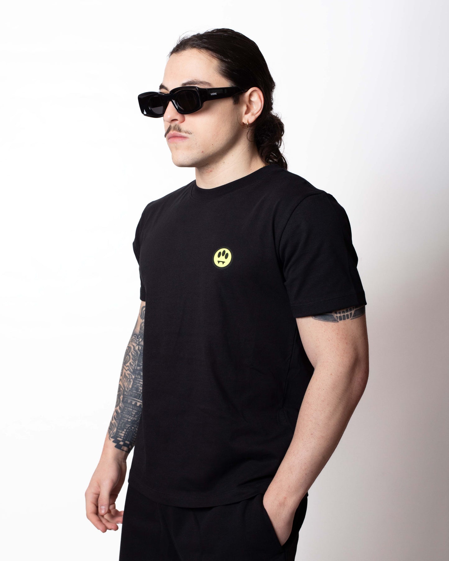 T-Shirt Barrow classic con logo stampato
