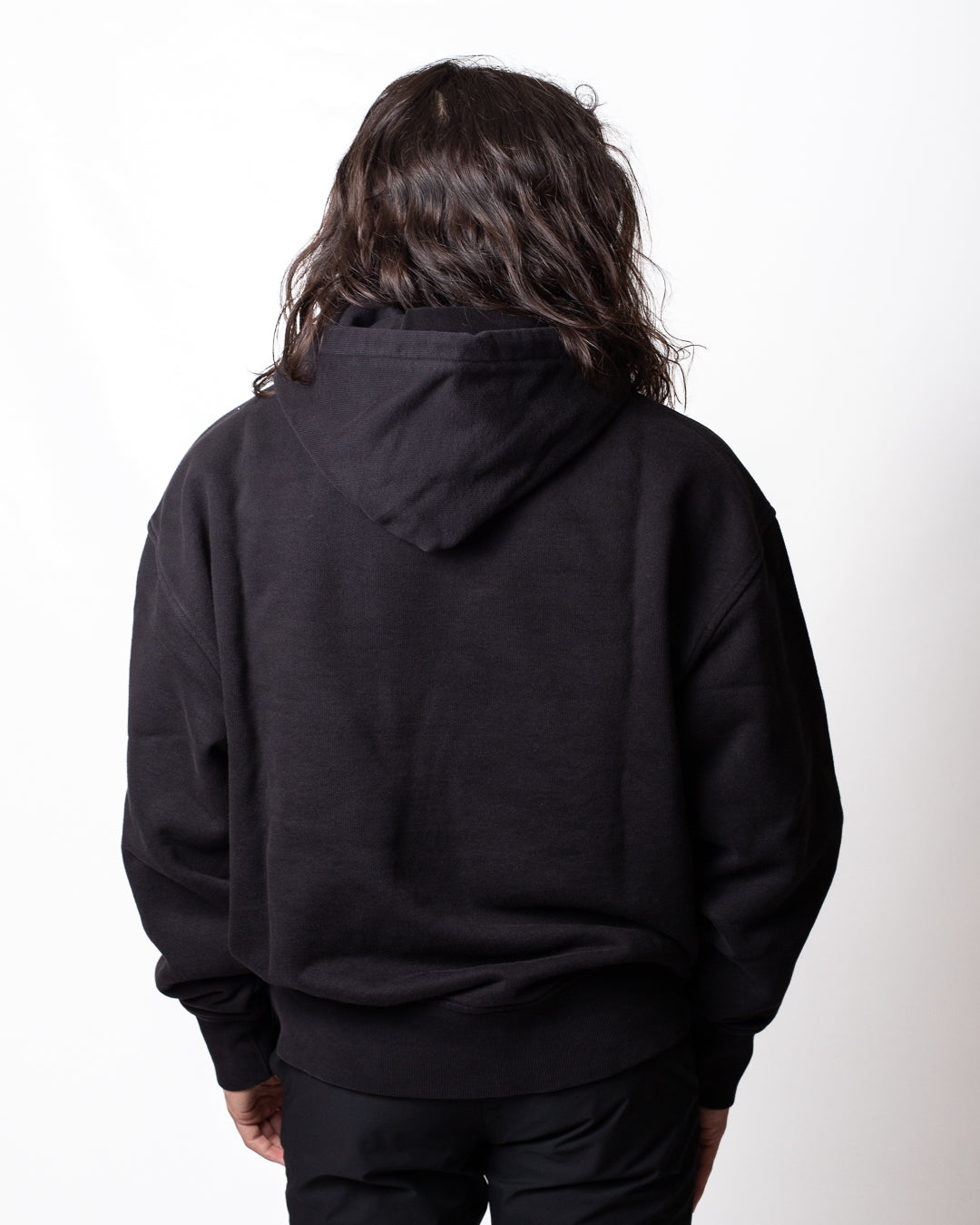 Felpa MSGM con cappuccio e logo tono su tono