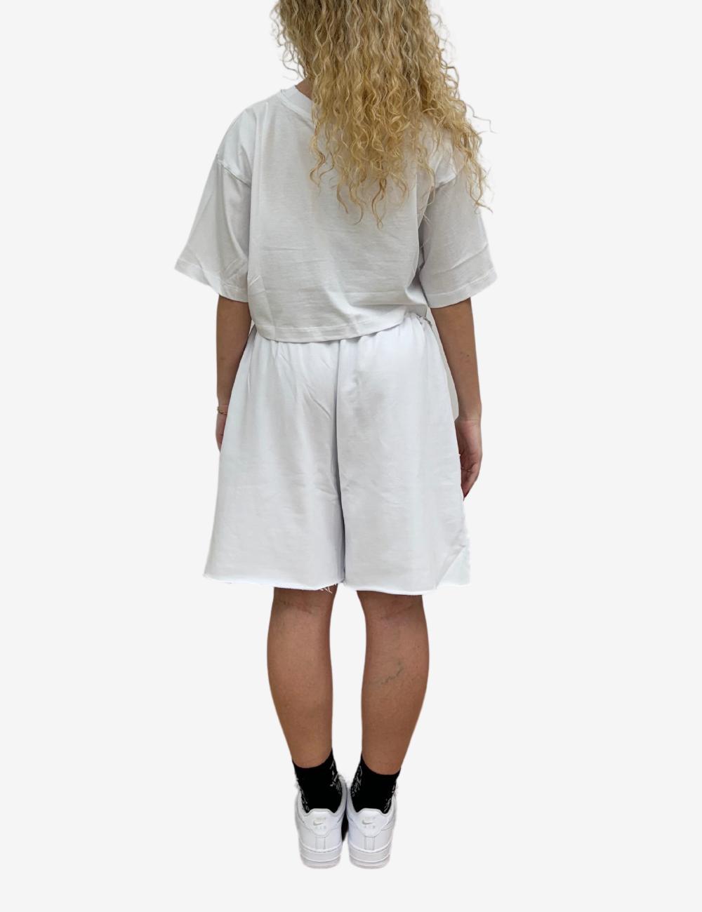 Bermuda Comme Des Fuckdown con etichetta logata donna