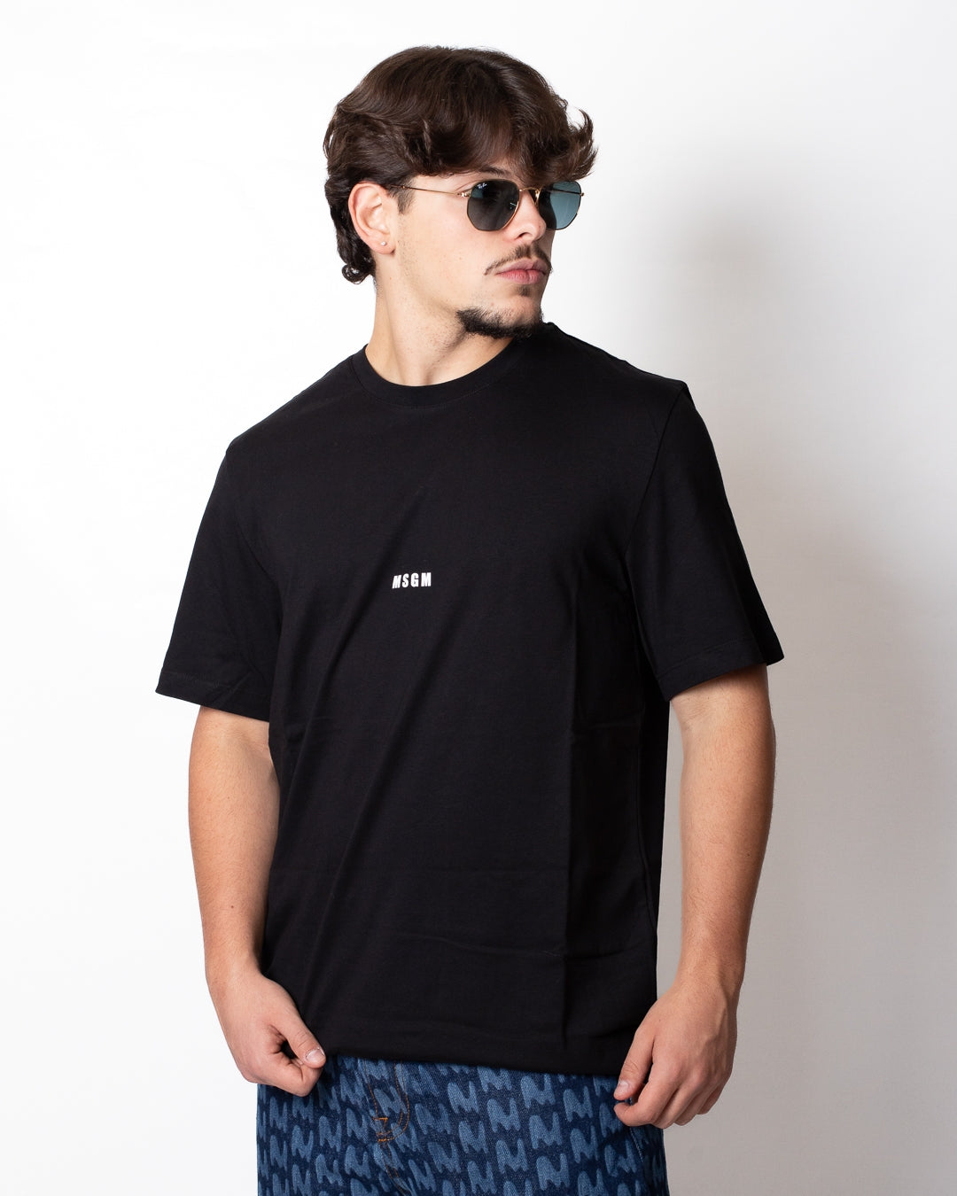T-Shirt MSGM con logo minimal