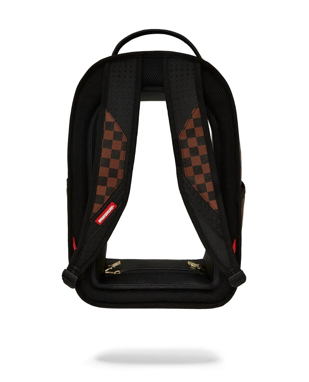 Zaino Sprayground marrone Sharks in a hole in paris dlxsv backpack