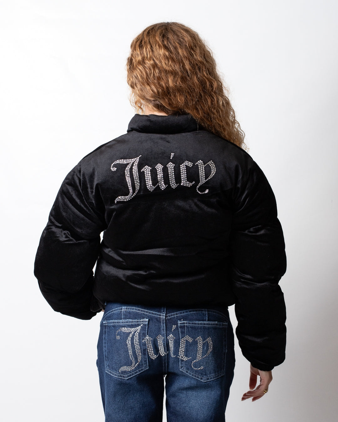 Giubbotto Juicy Couture "Puffer Velour" donna