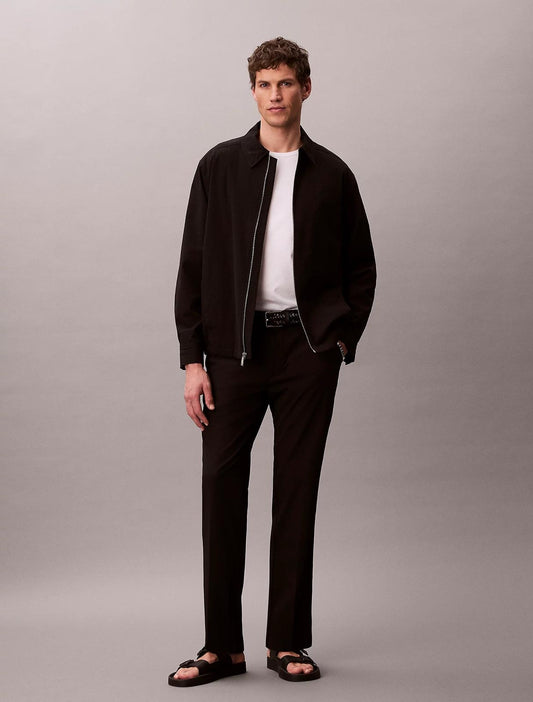 Pantalone Calvin Klein straight "Seersucker" uomo