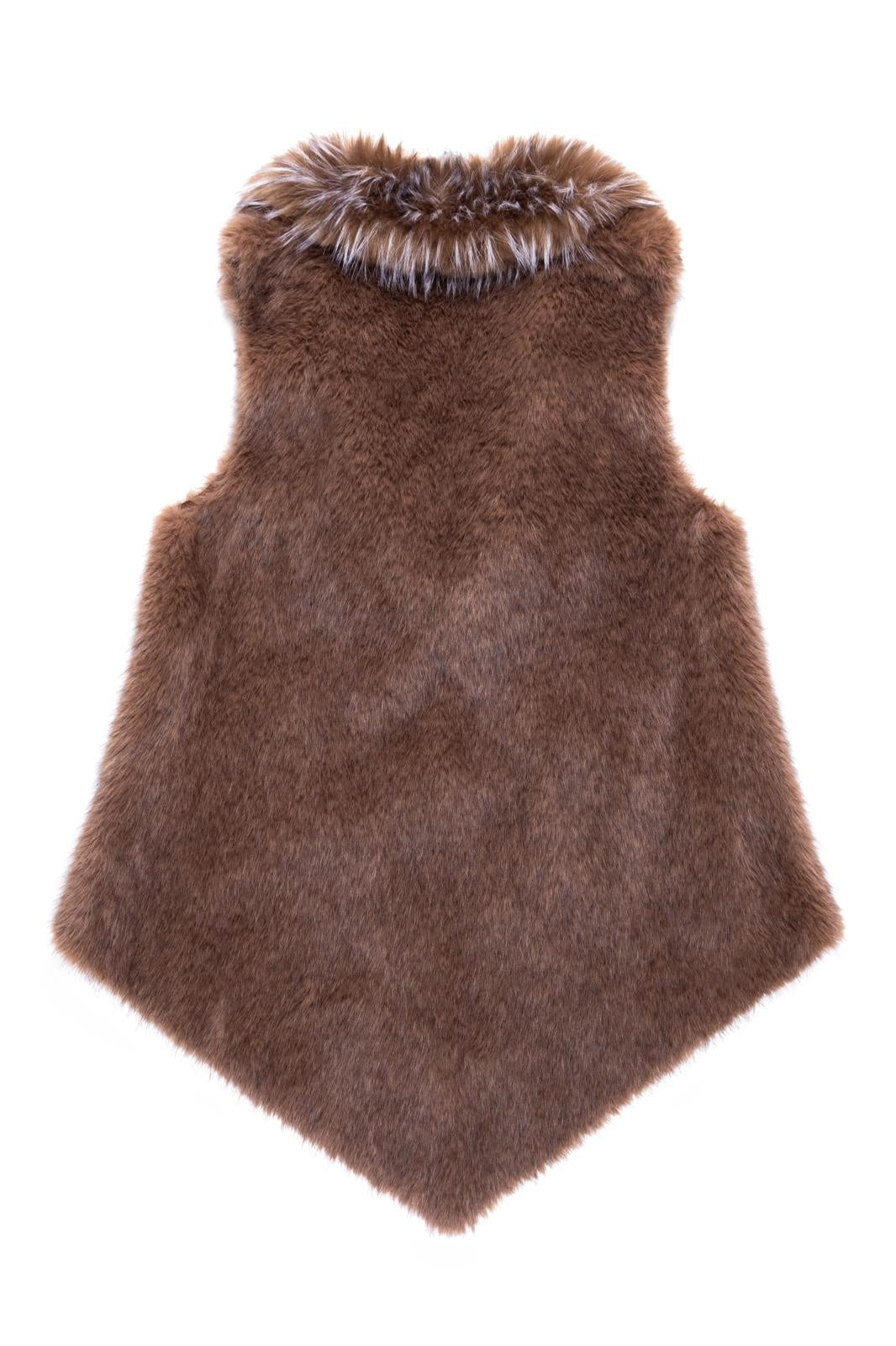 Gilet Nenette in ecopelliccia donna