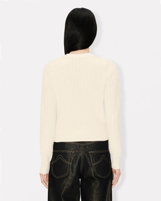 Maglia Kenzo girocollo "Boke Flower Cable" donna