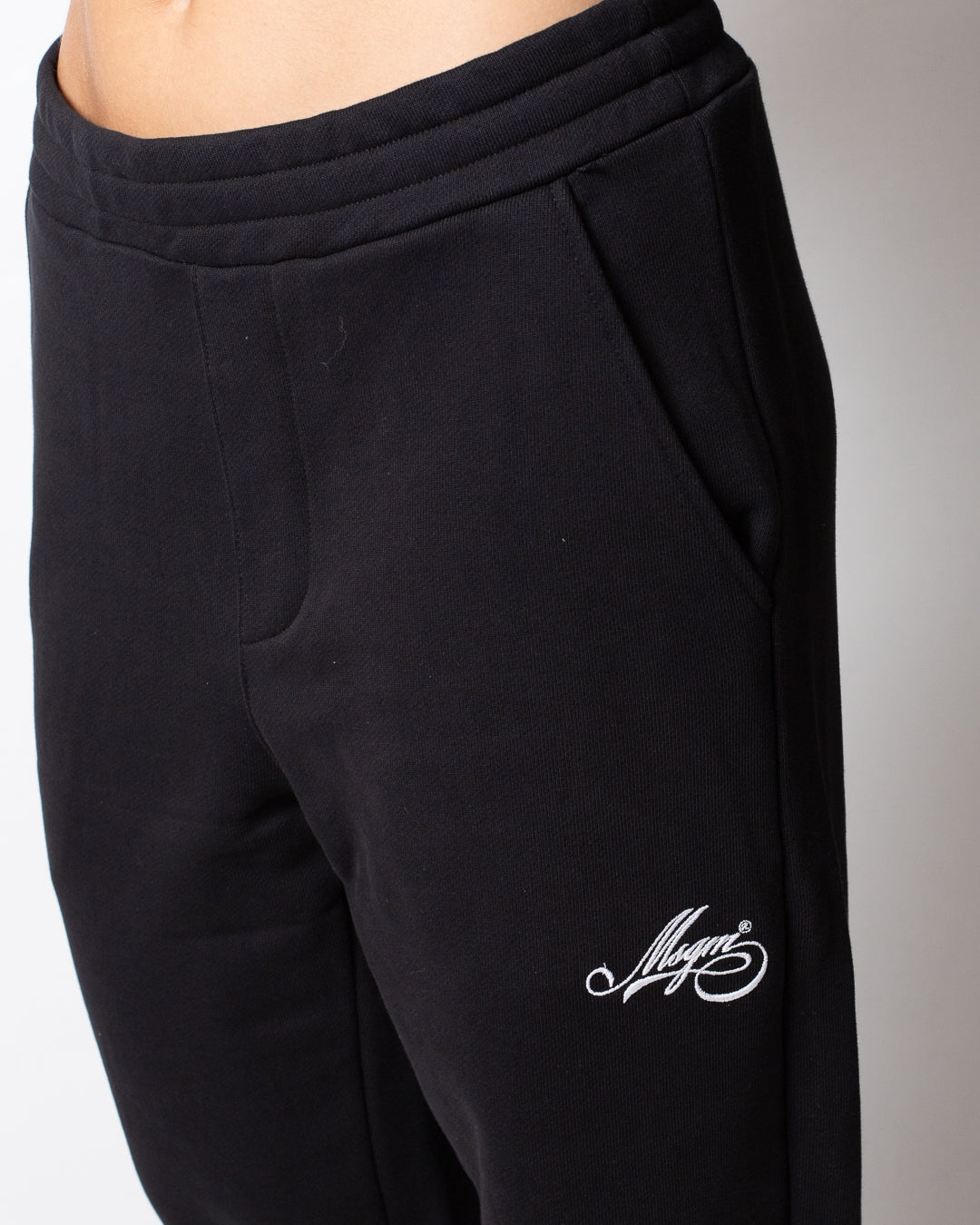 Pantalone MSGM in felpa con logo ricamato