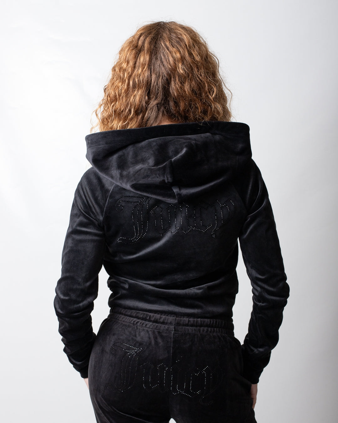 Felpa Juicy Couture fullzip con cappuccio "Madison Outline" donna