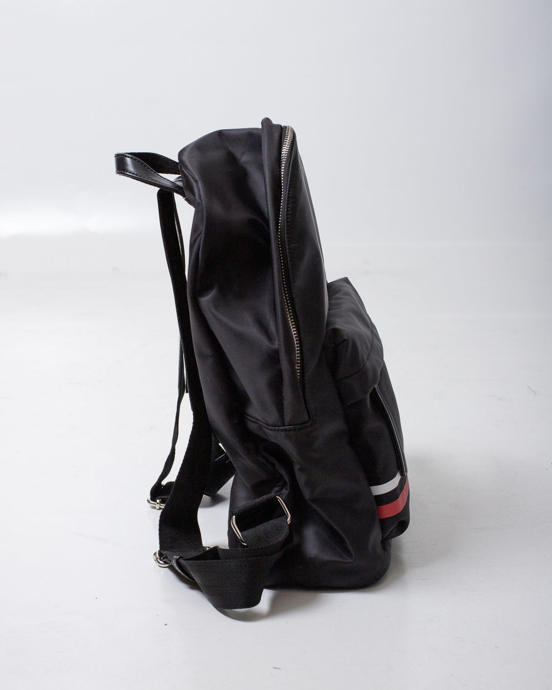 Zaino GCDS in nylon "Logo stripes"