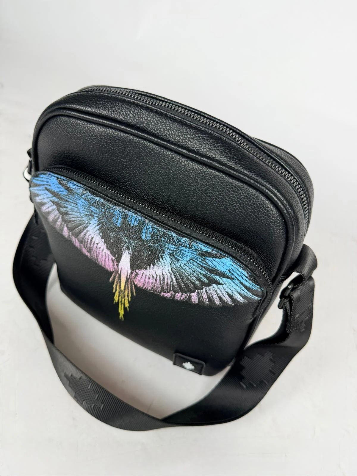 Tracolla Marcelo Burlon in ecopelle "Icon Wings"