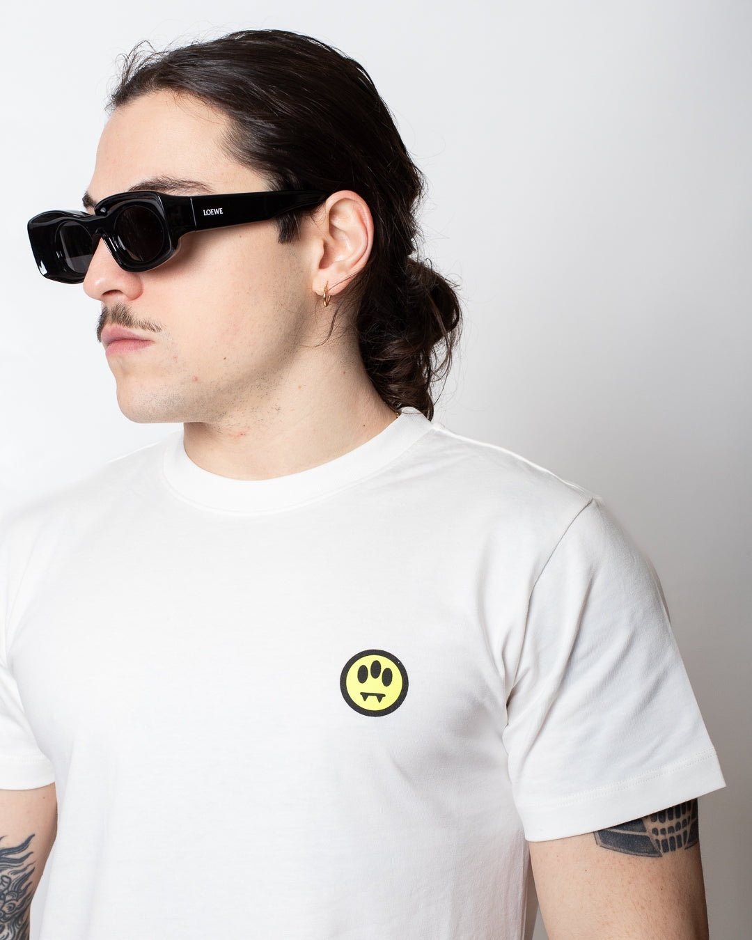 T-Shirt Barrow classic con logo stampato