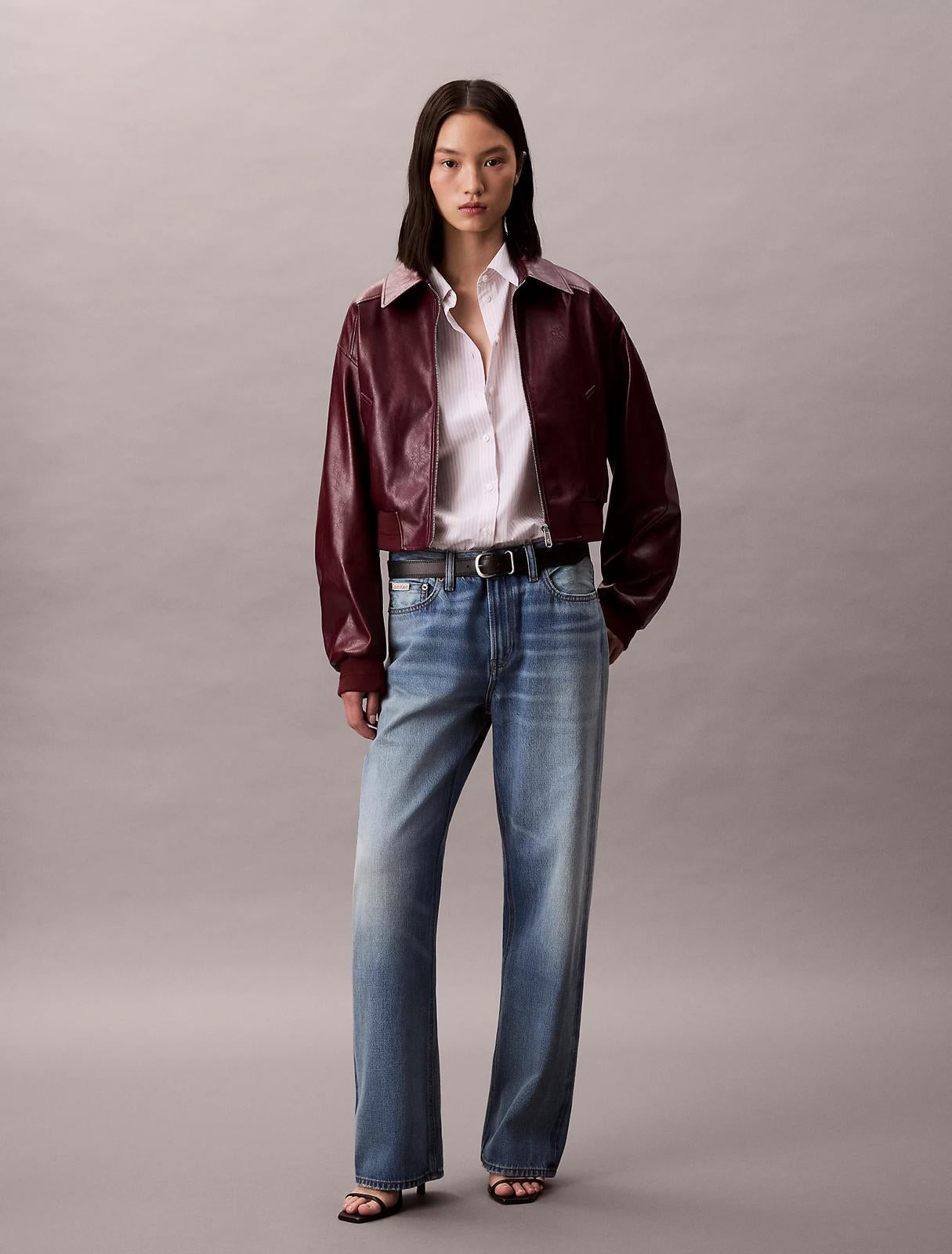 Giubbotto Calvin Klein in similpelle donna