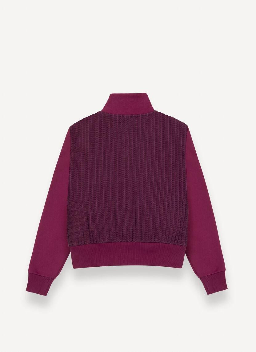 Felpa Colmar a tracce fullzip donna
