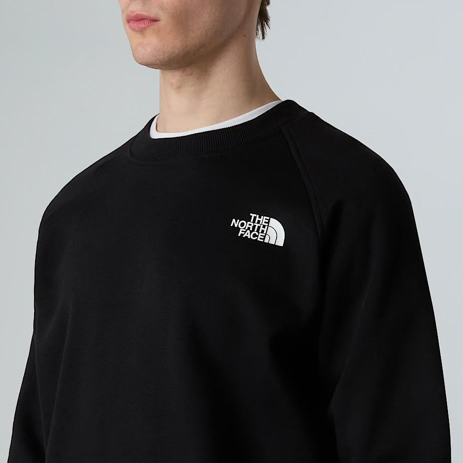 Felpa The North Face girocollo e logo stampato uomo