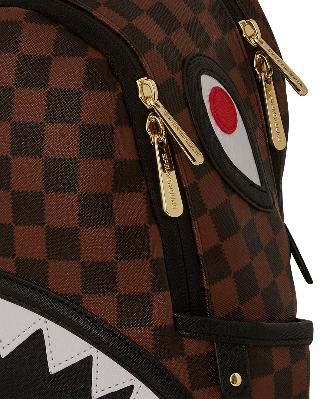 Zainetto Sprayground marrone Sawtooth sharks in paris savage backpack