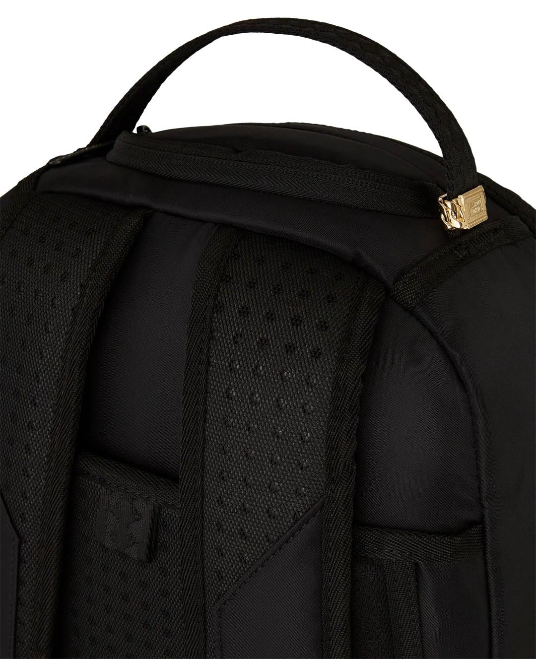 Zaino Sprayground nero Shark central nylon black pink backpack