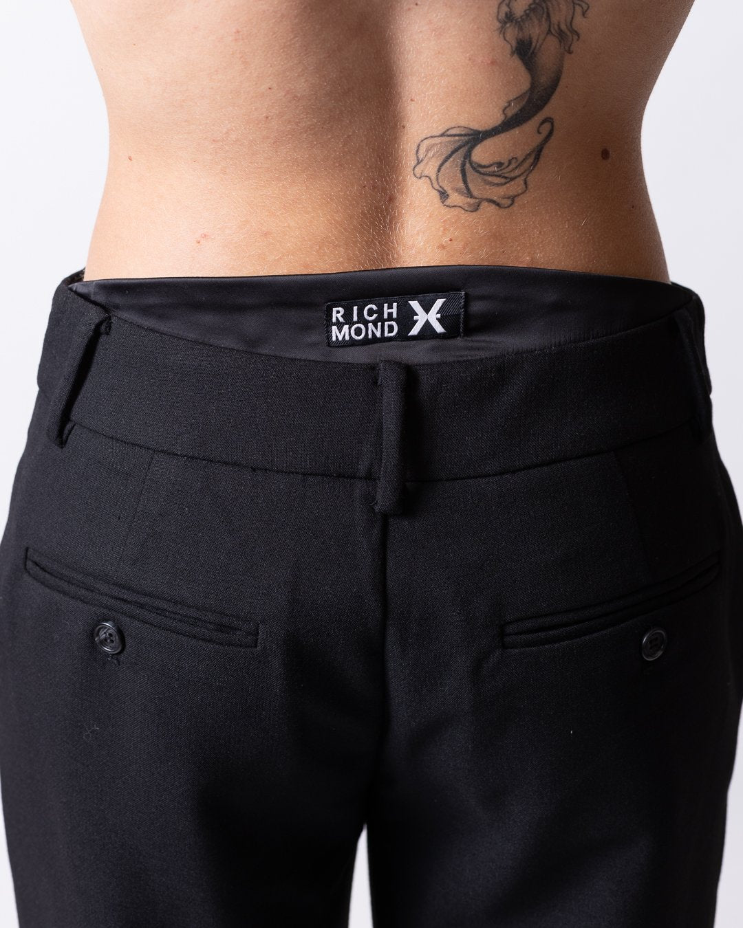 Pantalone Richmond X flared in misto lana donna