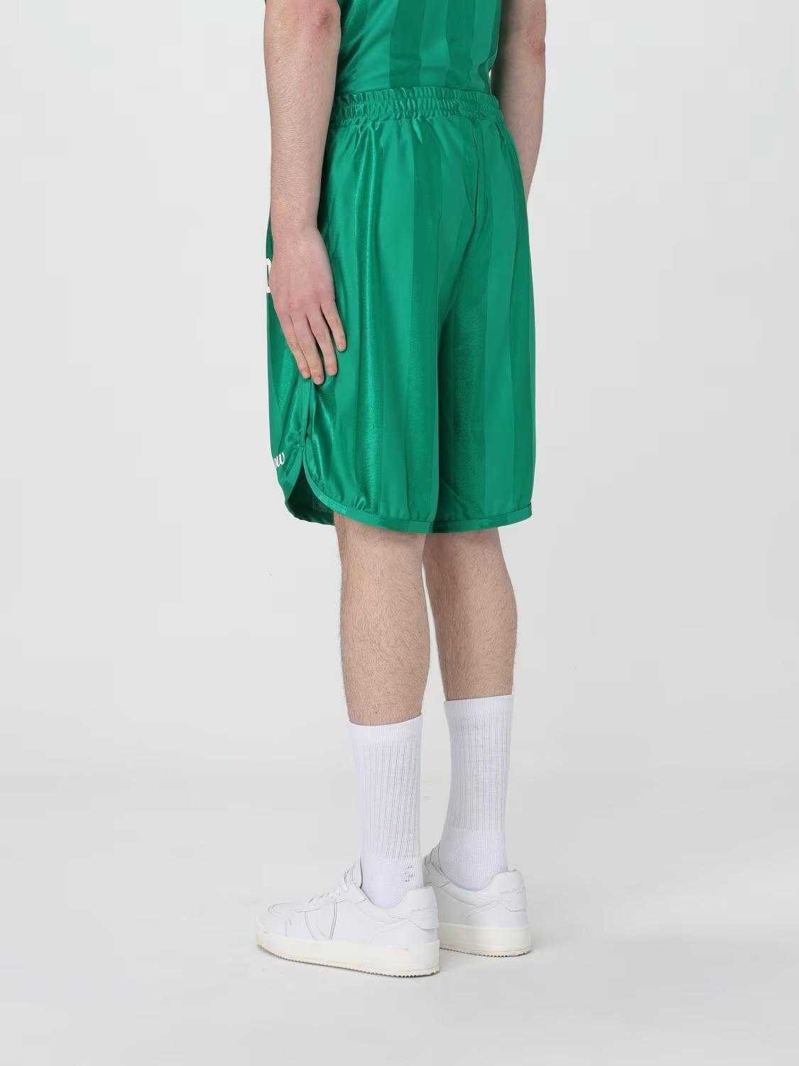 Shorts Barrow in triacetato con logo football team jersey unisex