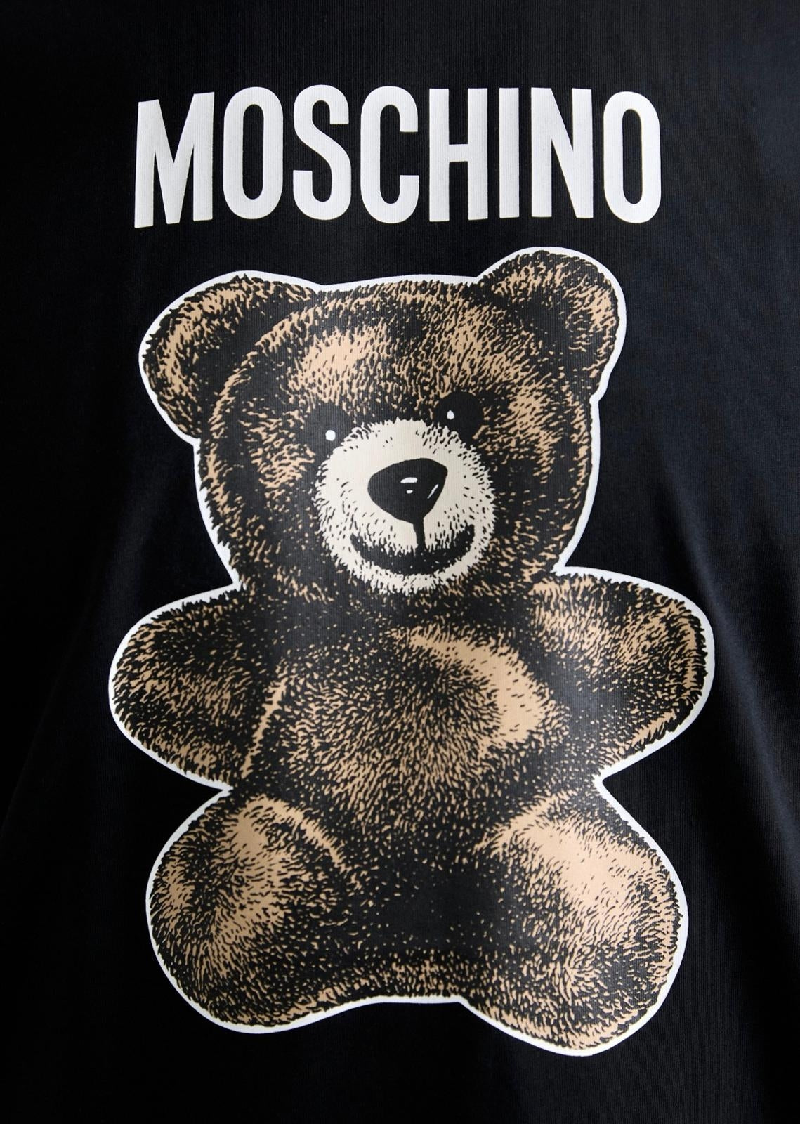 T-Shirt Moschino con maxi stampa "Teddy Bear"