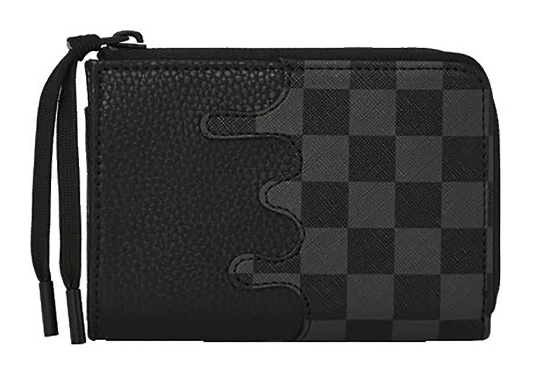 Portafoglio Sprayground nero unfinished shark wallet