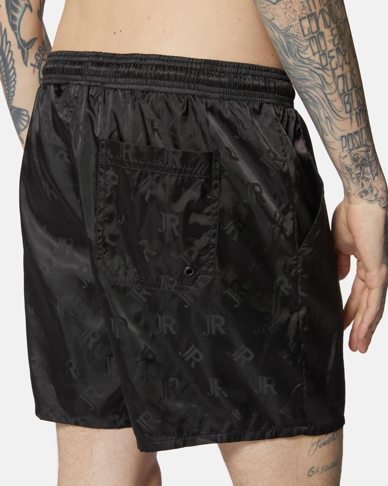 Boxer mare John Richmond logato tono su tono JR