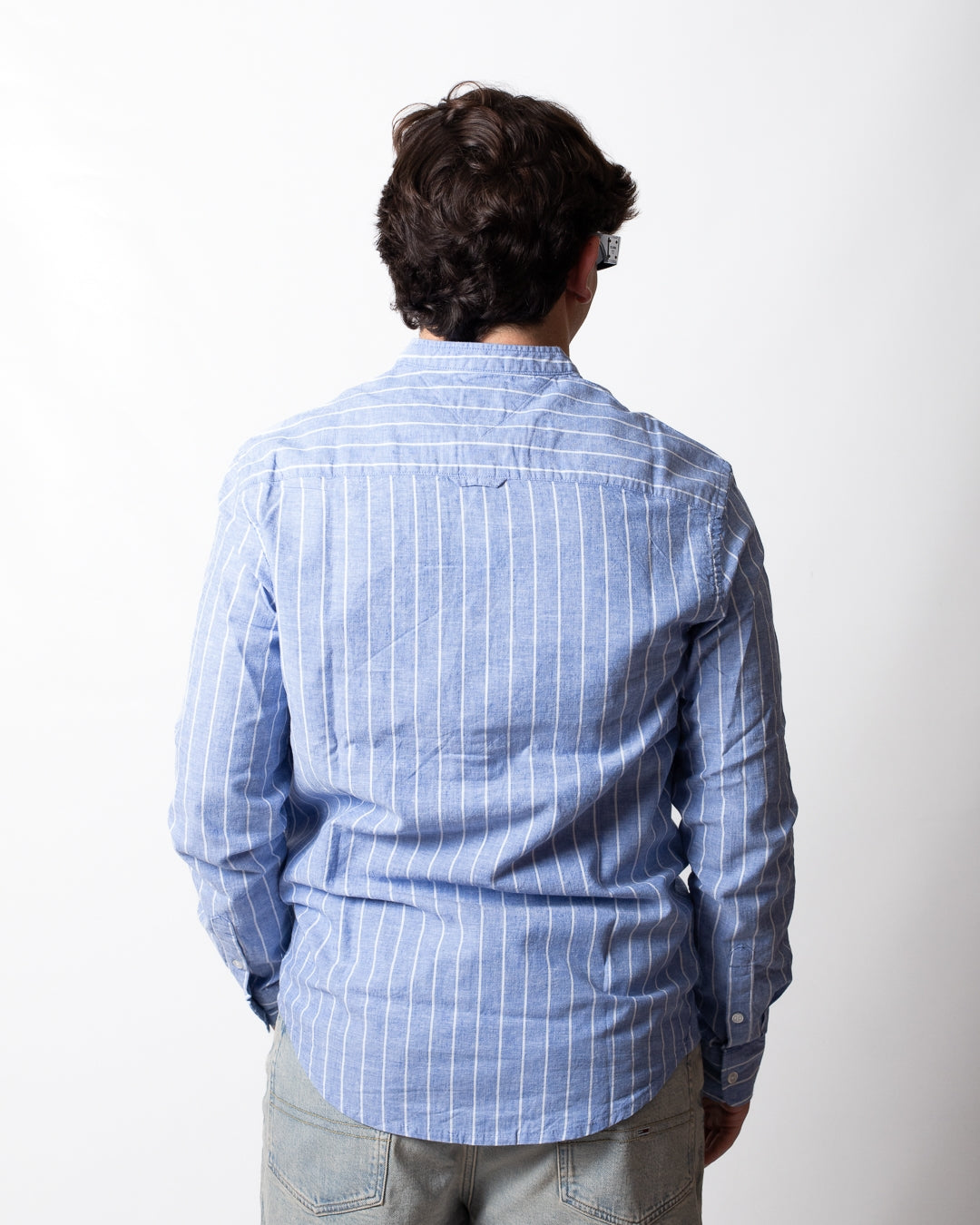 Camicia Tommy Jeans regular a strisce uomo