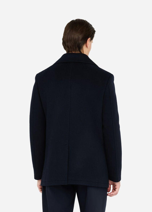 Cappotto Liu Jo doppiopetto in lana e cashmere uomo