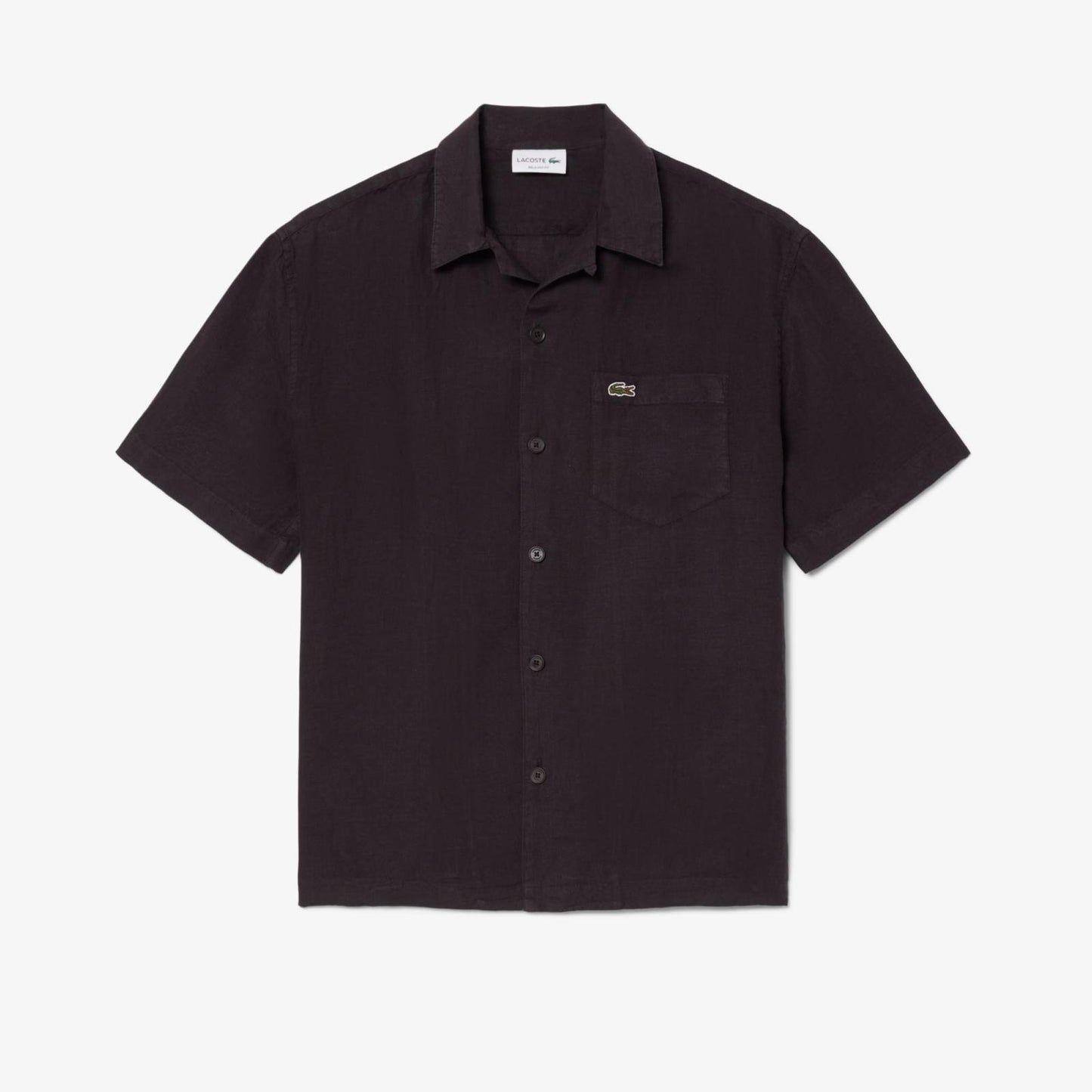 Camicia Lacoste relaxed in lino uomo