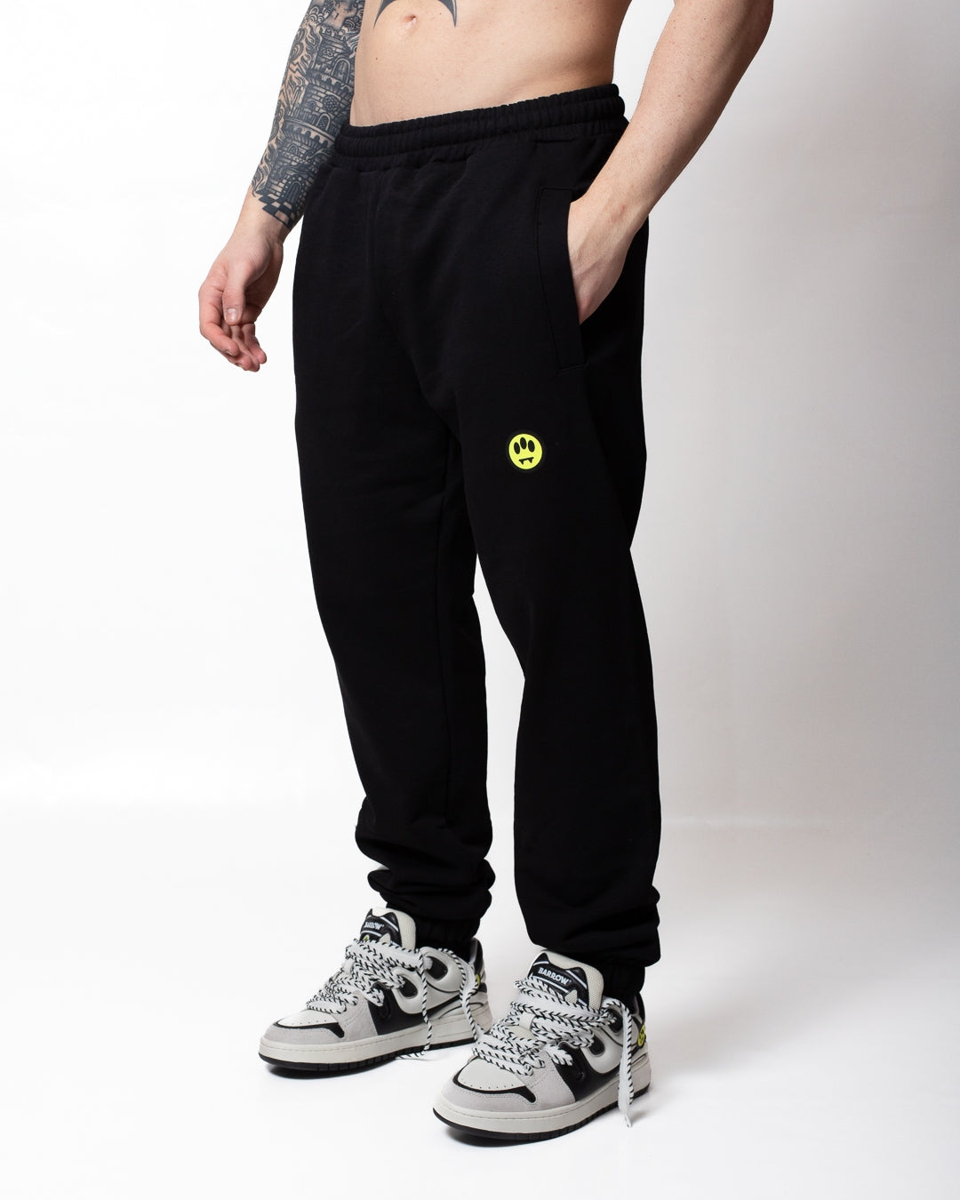 Pantalone Barrow in felpa con logo classic