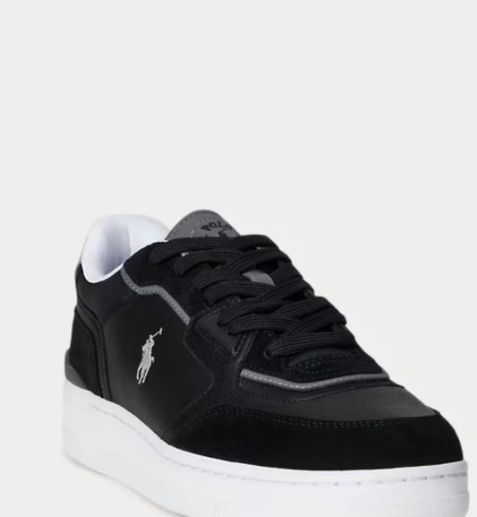 Sneakers Polo Ralph Lauren con dettagli in suede uomo