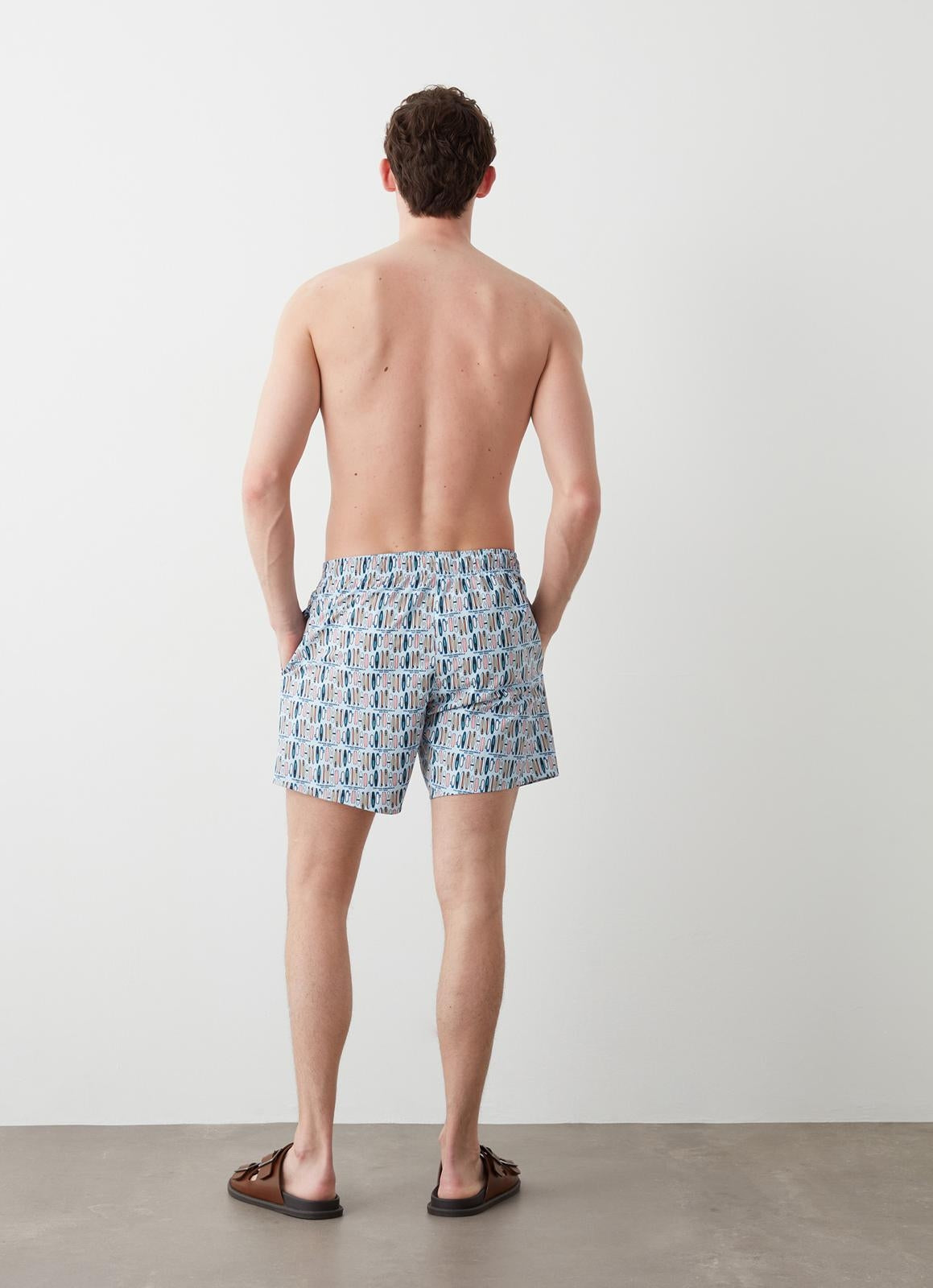 Boxer mare Colmar con stampa "Surf" uomo