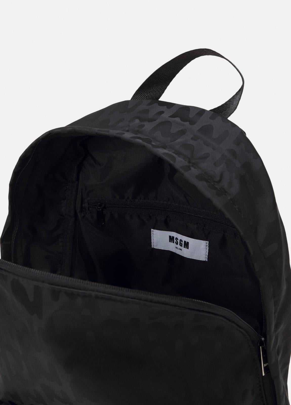 Zaino MSGM con logo all-over