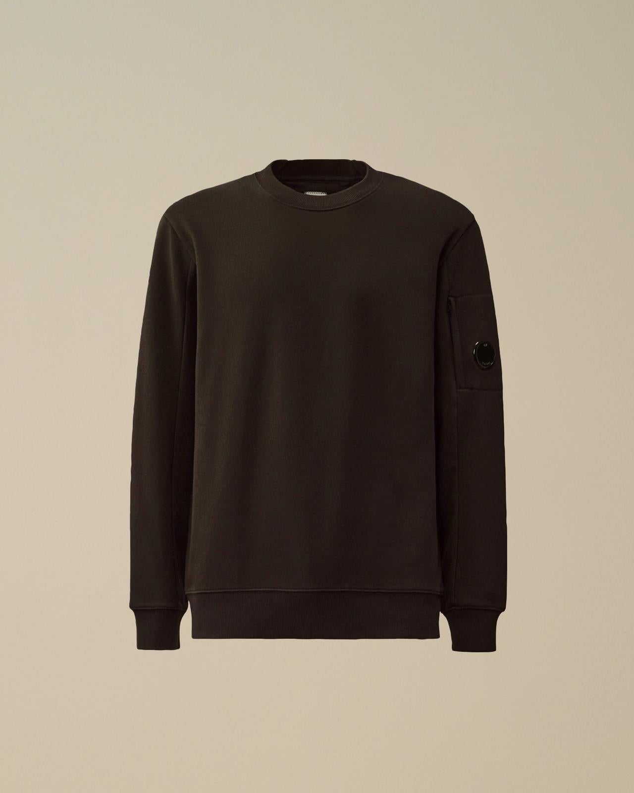 Felpa C.P. Company girocollo "Diagonal Raised" uomo
