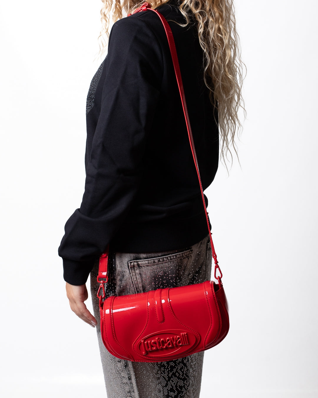 Borsa Just Cavalli "Galaxy" in vernice donna