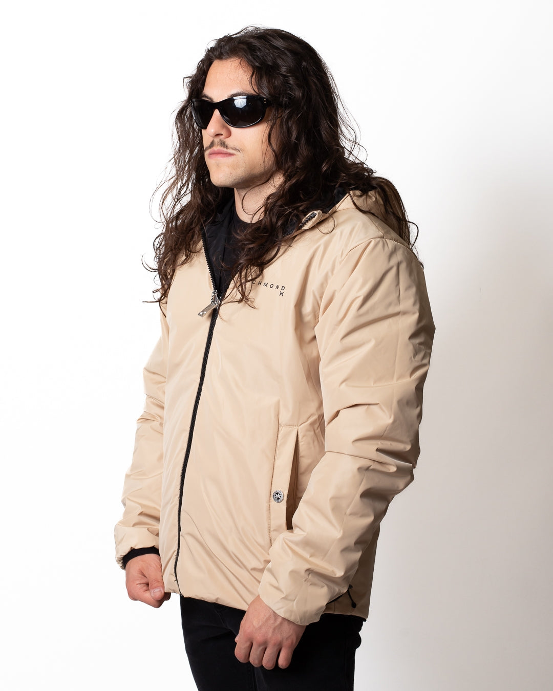 Giubbotto Richmond X reversibile in nylon uomo