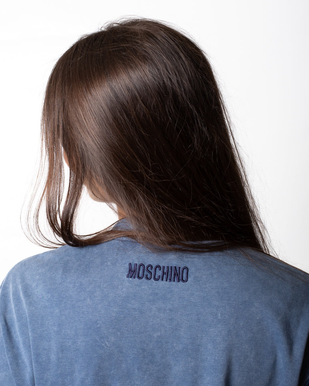 T-Shirt Moschino "Smiley" con borchie