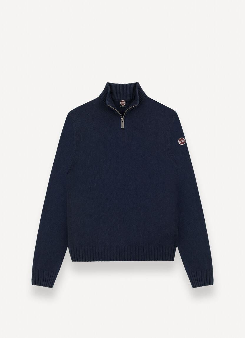 Maglia Colmar mezza zip in misto lana uomo