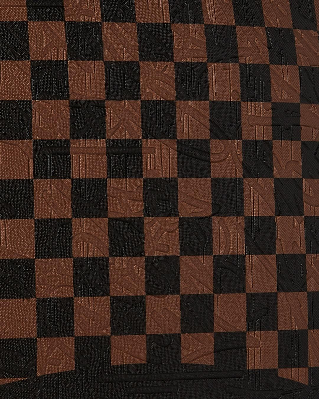Zaino Sprayground marrone "CHECK 2 EMBOSS BACKPACK"