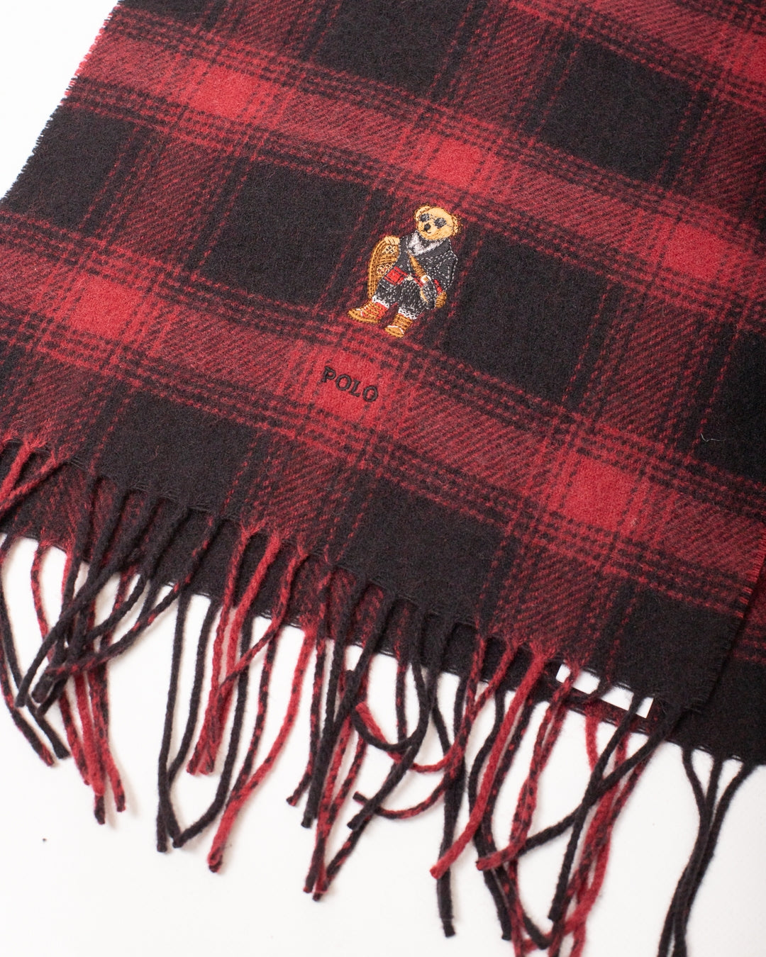 Sciarpa e cappello Polo Ralph Lauren in lana a quadri
