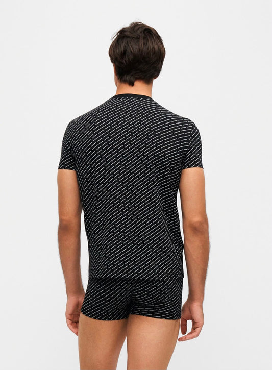 T-Shirt e Boxer Dsquared2 con logo all-over uomo