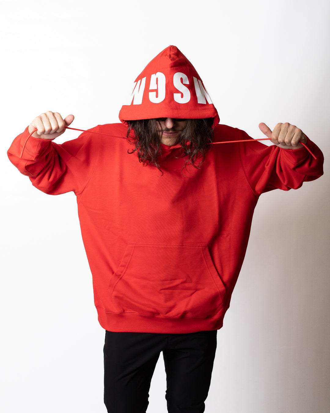 Felpa MSGM con cappuccio logato