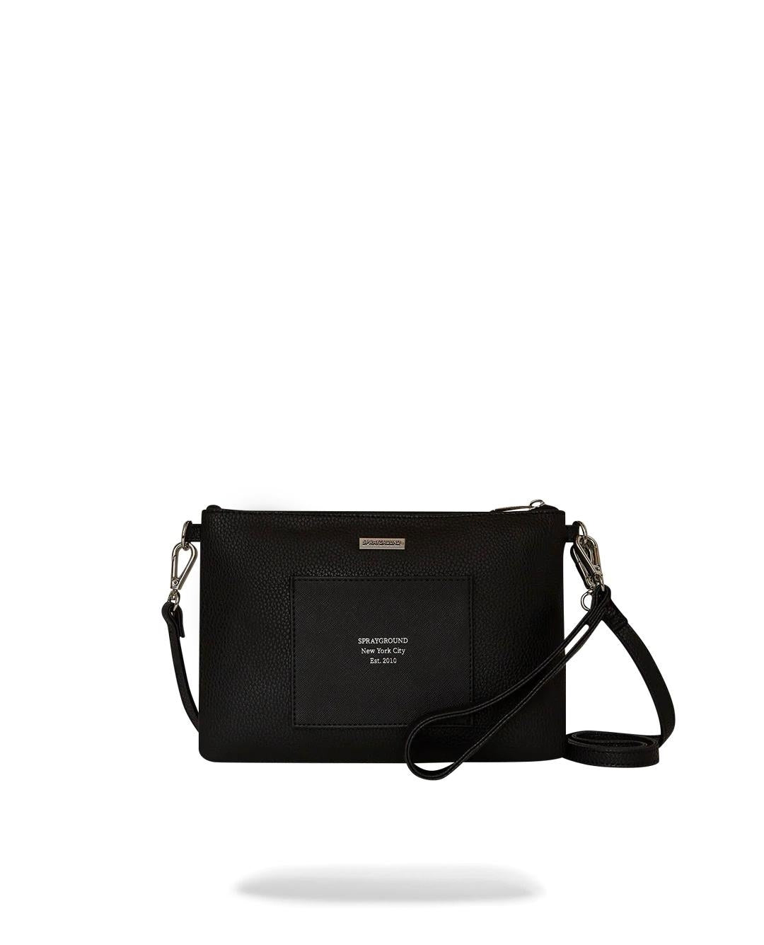 Pochette Sprayground nero Night sky crossover cluth con tracolla