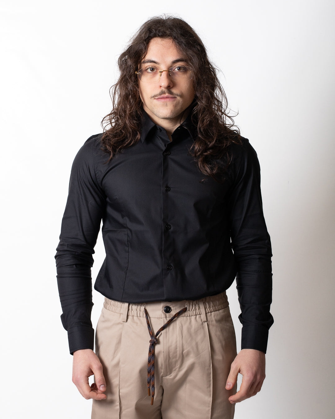 Camicia Daniele Alessandrini con taschino uomo
