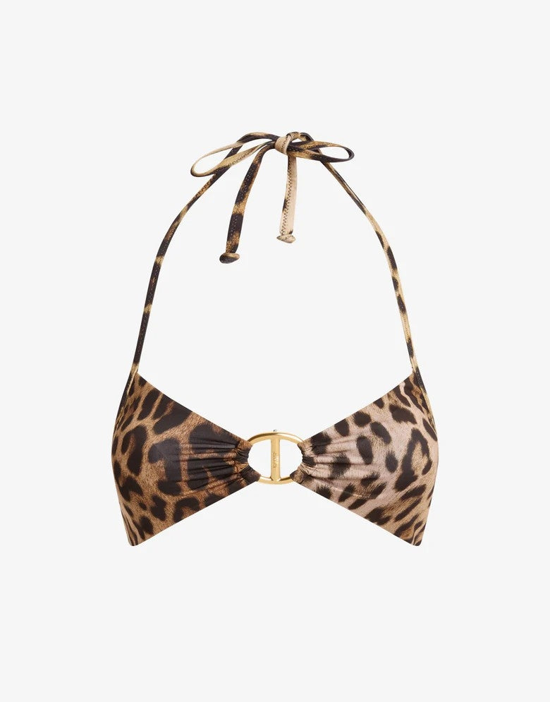 Fascia mare Moschino Swim animalier donna