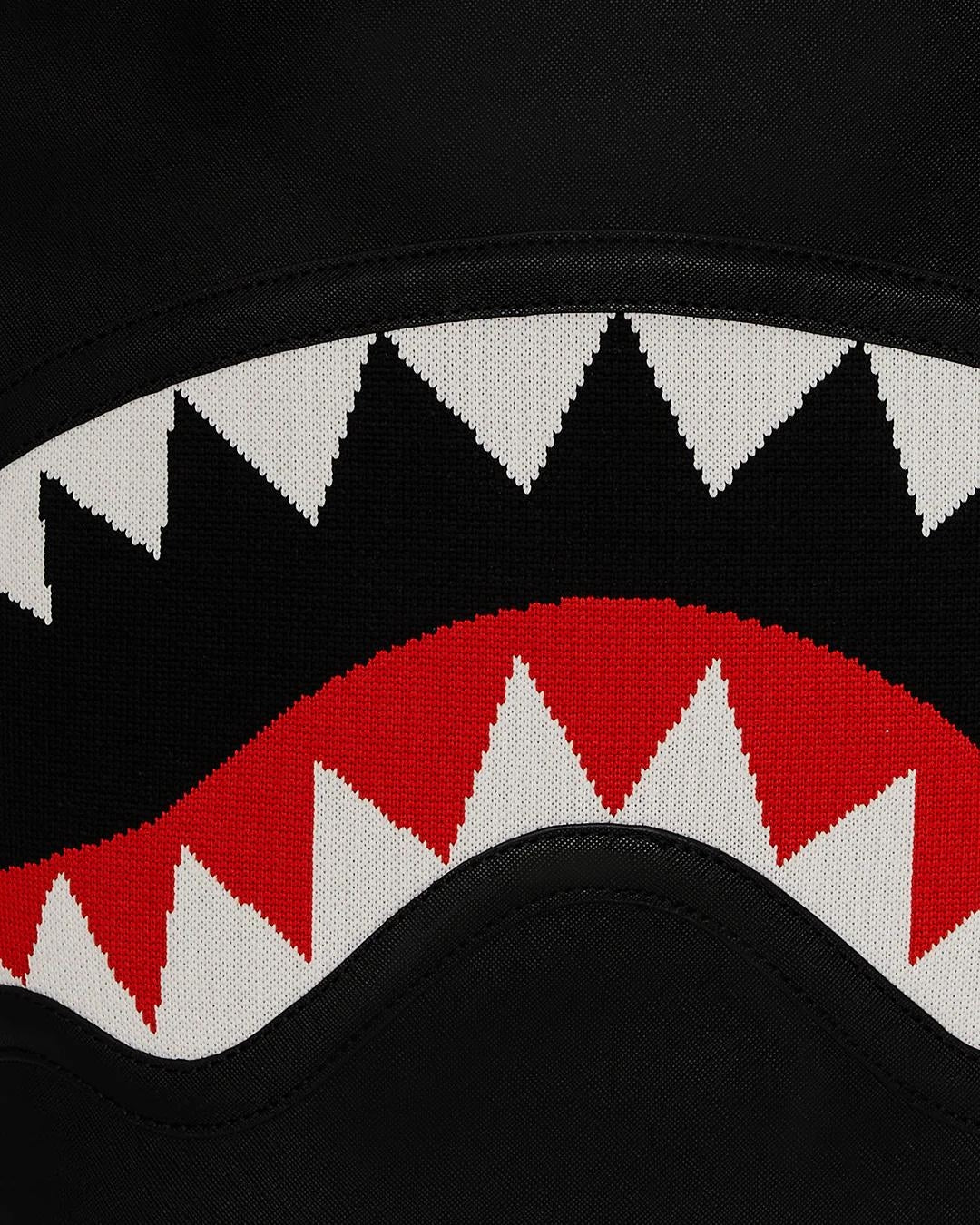 Zainetto Sprayground nero Fly knit mouth savage backpack