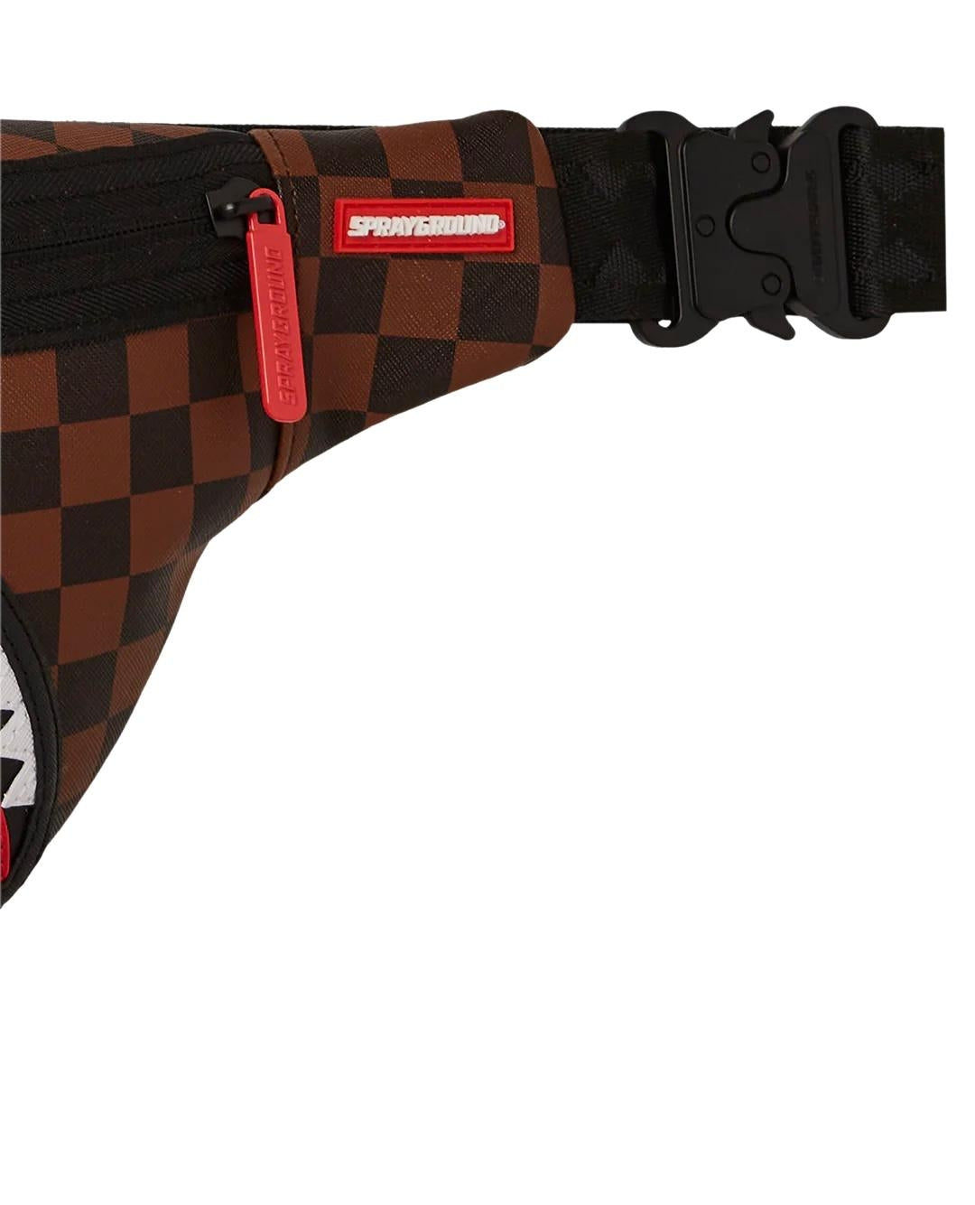 Marsupio Sprayground marrone machine Francaise savvy crossbody