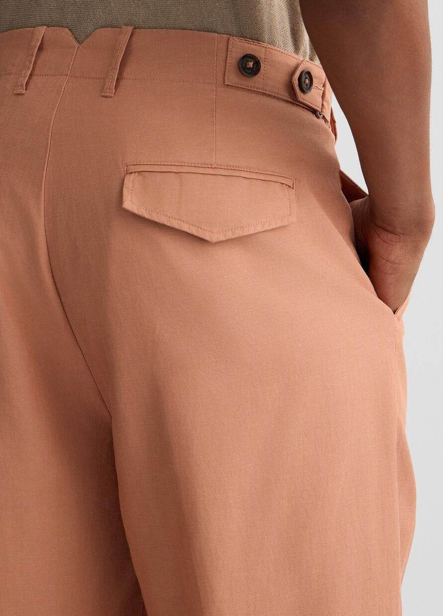 Pantalone Liu Jo chino in misto lino uomo