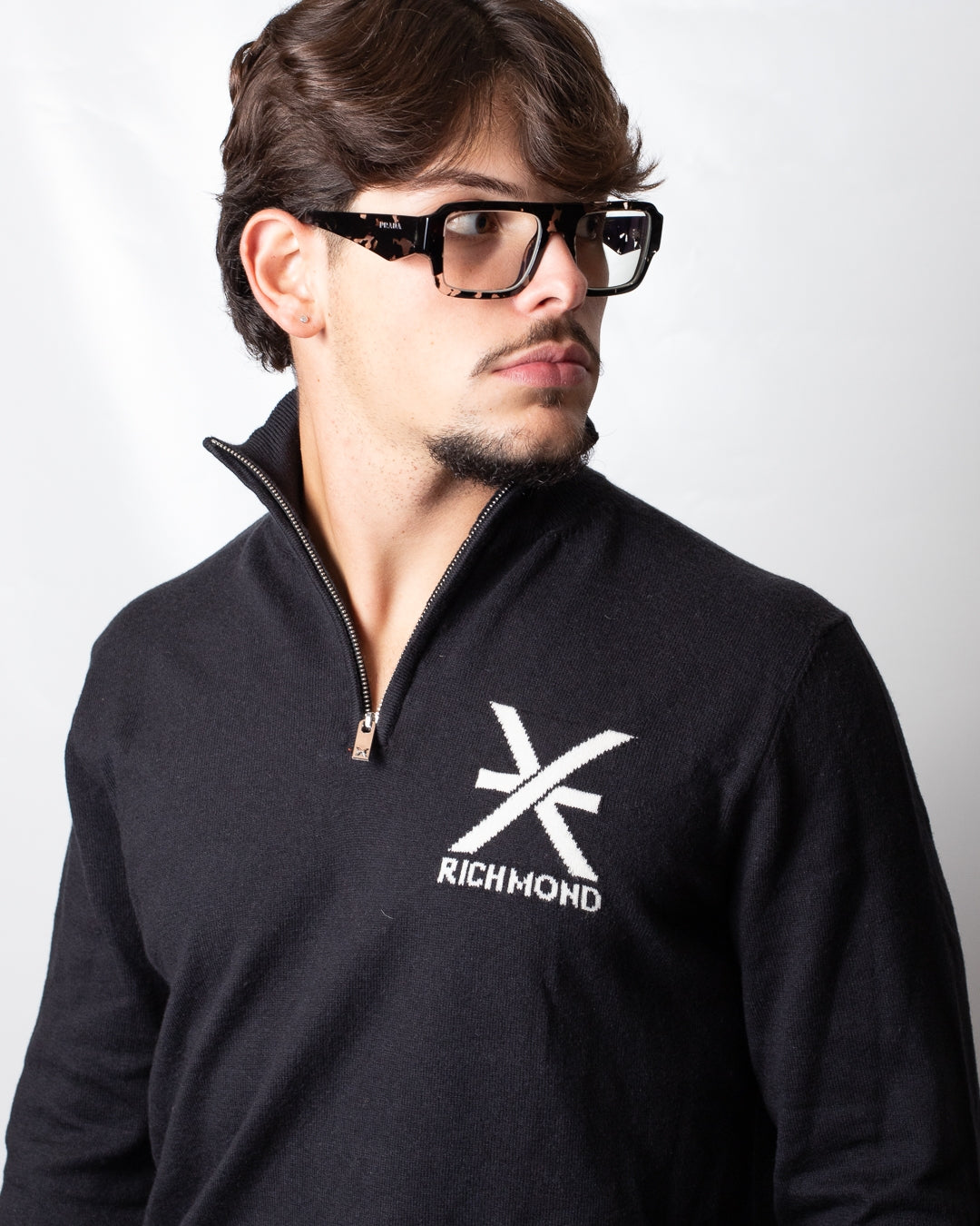 Maglia Richmond X mezza zip uomo