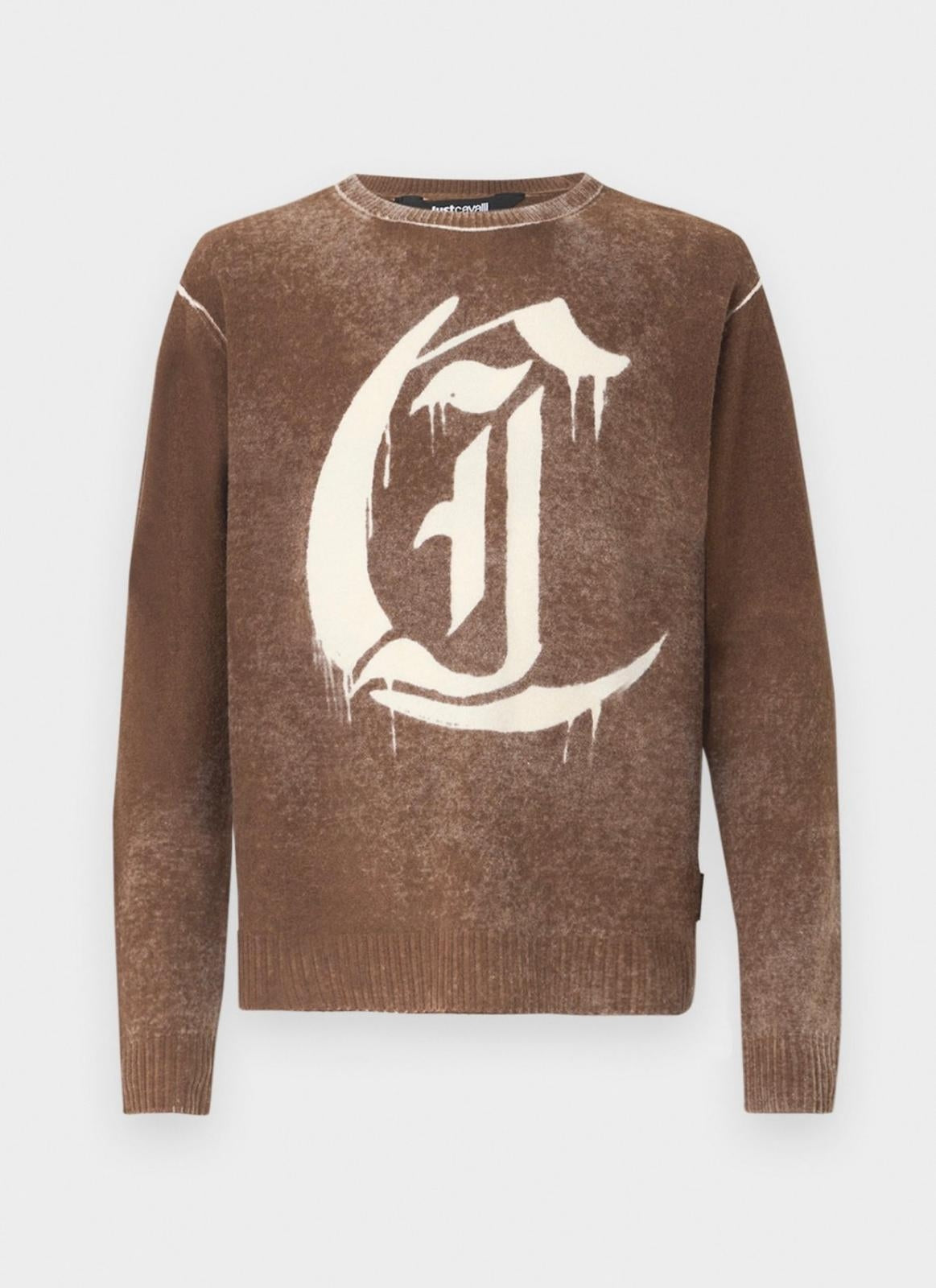 Maglia Just Cavalli girocollo "Reserve Print" uomo