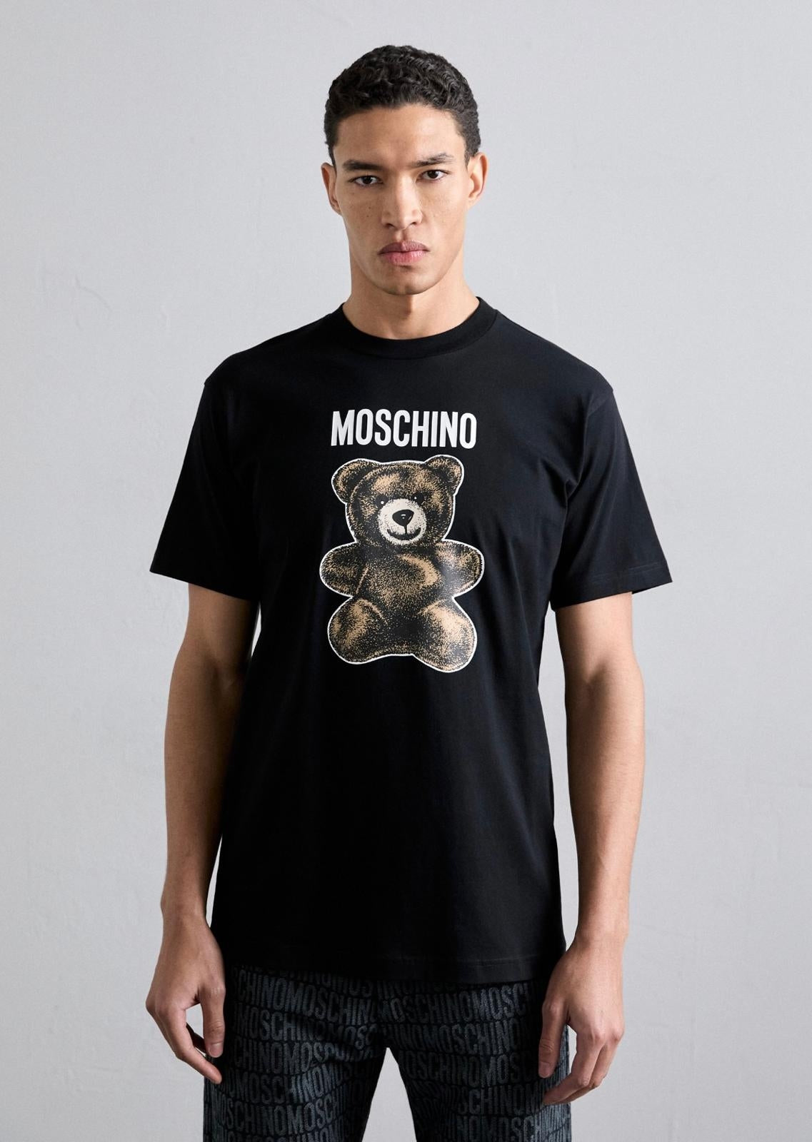 T-Shirt Moschino con maxi stampa "Teddy Bear"