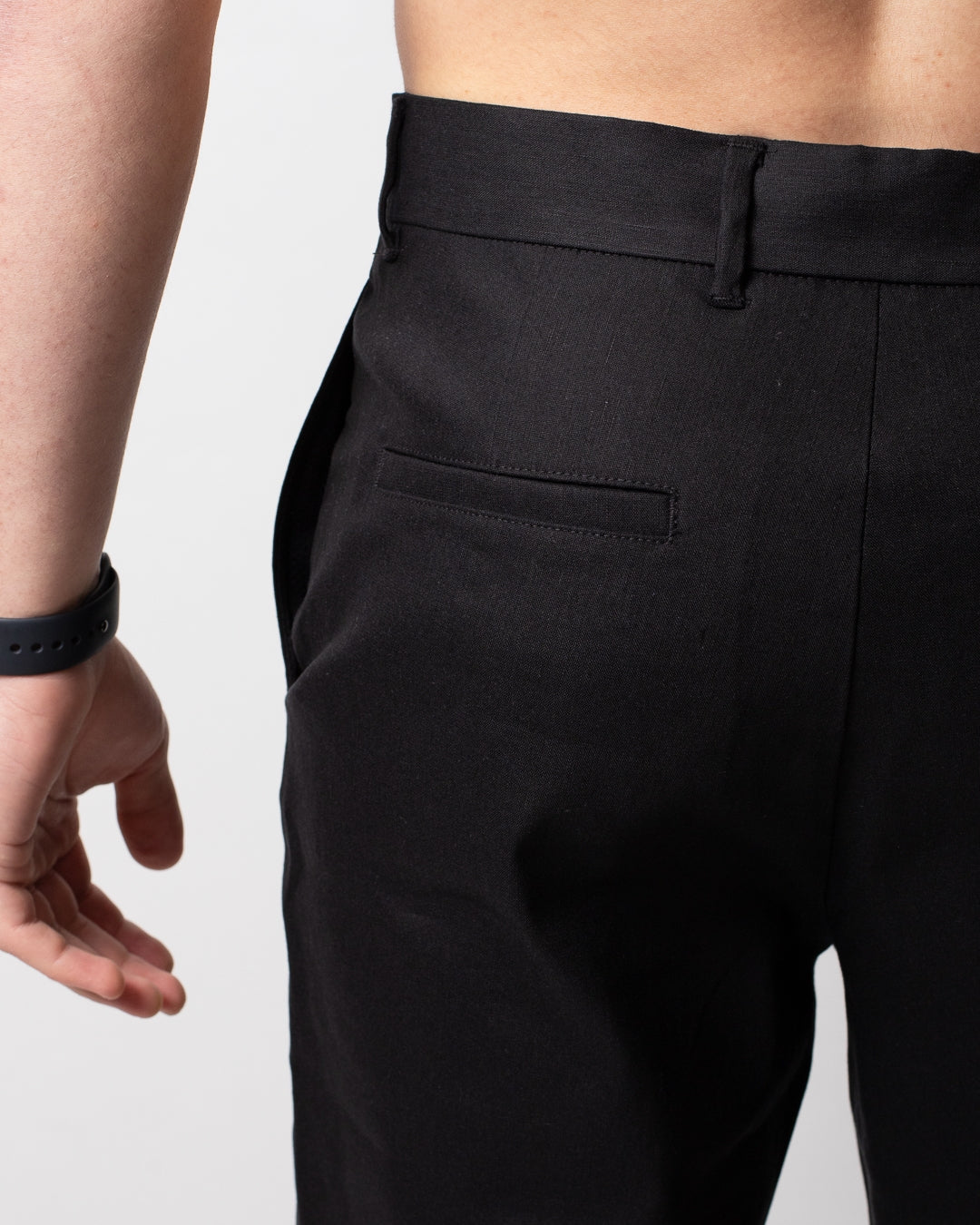 Bermuda Calvin Klein chino in misto lino uomo